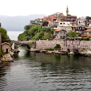 Amasra an old town near the Black Sea coast in Bartın/Turkey.