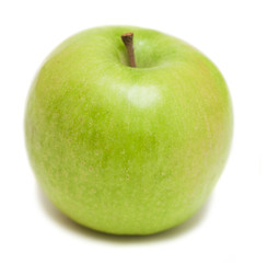 green apple isolated
