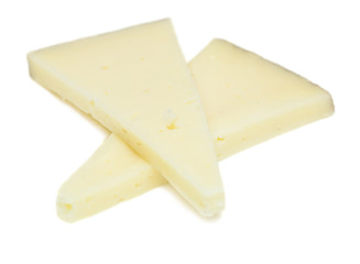 two slices of cheese