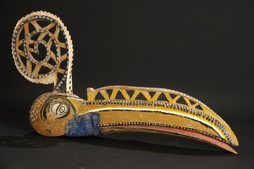 Marionetta cerimoniale del popolo Bamana in Mali