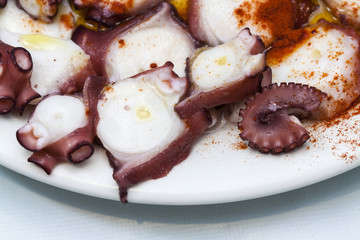 Octupus appetizer
