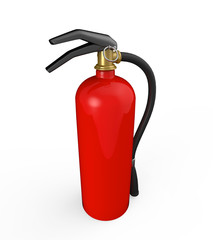 Red Fire Extinguisher