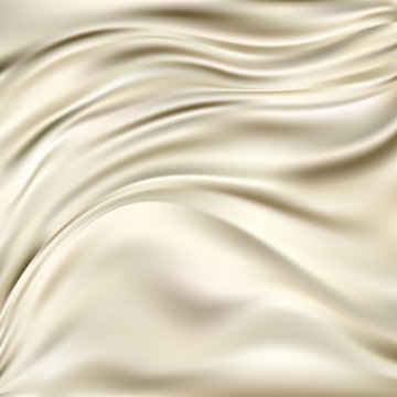 Fototapeta Streszczenie wektor tekstury, złoty jedwab