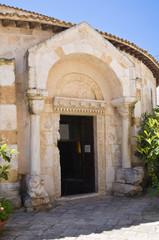 Fototapeta na wymiar Kościół św Jana w Grobu. Brindisi. Puglia. Włochy.