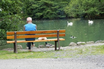 d&eacute;tente bord de l'eau