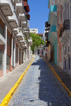 Colorful San Juan street