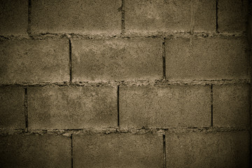 Cinder block wall background and texture