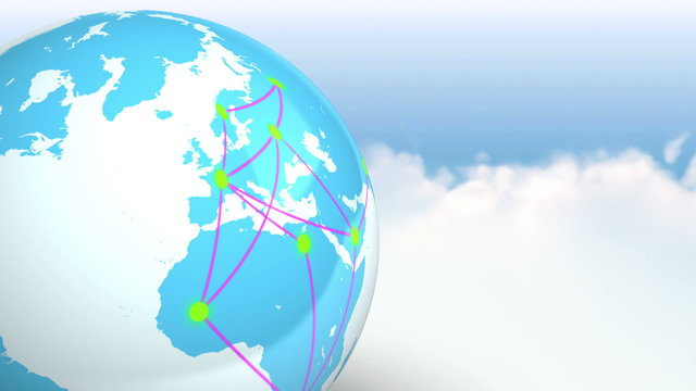 Few localisation with social network in the world