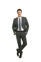 Lässiger Geschäftsmann