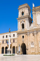 Obraz premium Basilica Cathedral of Brindisi. Puglia. Italy.