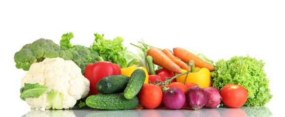Fresh vegetables close up