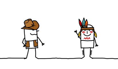cow-boy & indian
