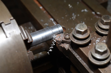 Old lathe.