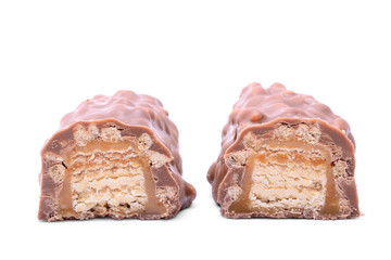 Chocolate isolated on a white background