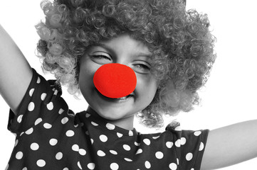 clown - red nose