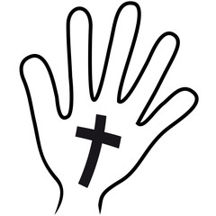 Obraz premium Holy Hand