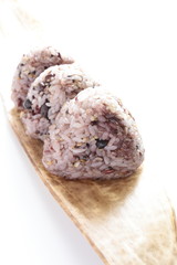 japanese cuisine, gokoku rice mixed grain rice ball