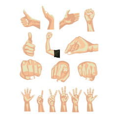 hands simbols