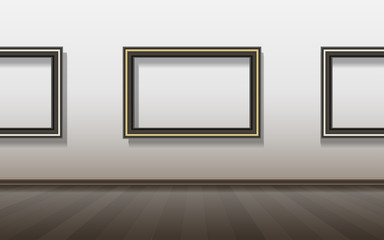 Interior with frames