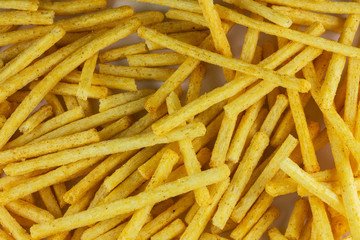 French fries and served to everyone