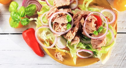 thunfisch sandwich