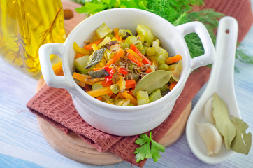 baked vegetables