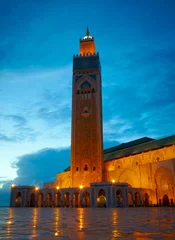 Hassan-II.-Moschee in Casablanca, Marokko Afrika © SJ Travel Footage