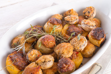 Stuffed vegetables