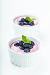 Heidelbeeren Joghurt