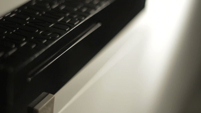 CD/DVD player. Find similar clips in our porfolio