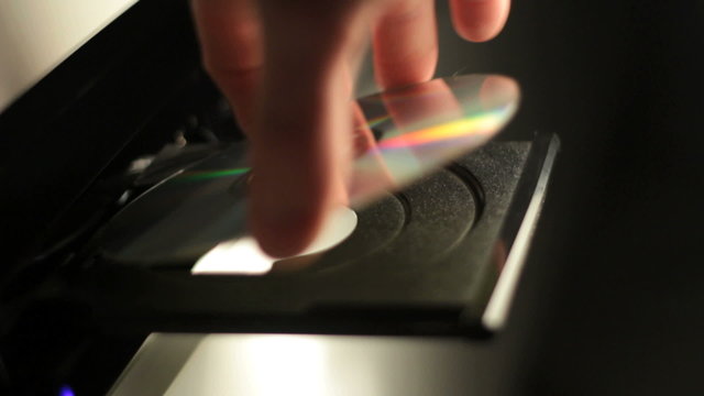 CD/DVD player. Find similar clips in our porfolio