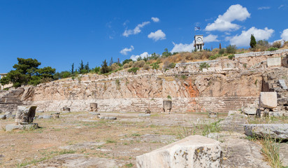 Fototapeta na wymiar Telesterion, ancient Eleusis, Attica, Greece