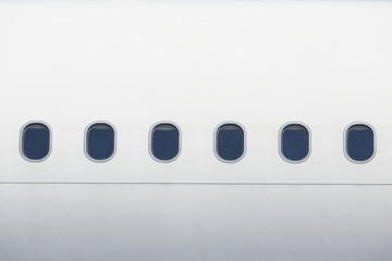 Obraz premium Okna samolotu