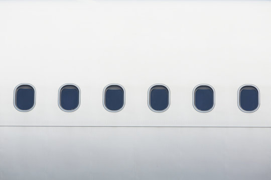 Fototapeta Windows of the airplane