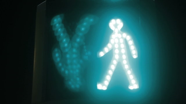 Pedestrians signal. Find similar clips in our portfolio. 