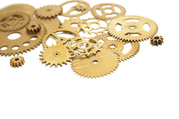 a set of gears