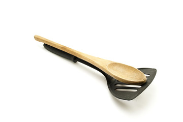 Holz Kochlöffel mit Pfannenwender