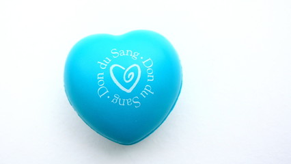 coeur en mousse pour donner son sang