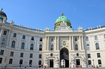 Fototapeta na wymiar zamek Wiedeń