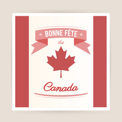 Canada day card