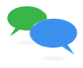 speech bubble 3d - callout