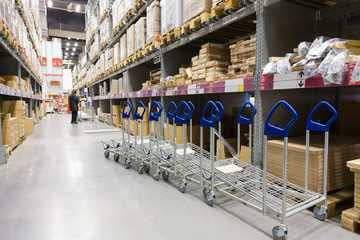 Large furniture warehouse