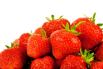 Strawberry on a white background