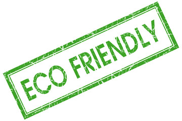 eco friendly green stamp