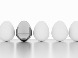 Eggs one silver