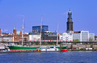 Fototapeta premium hamburg harbor