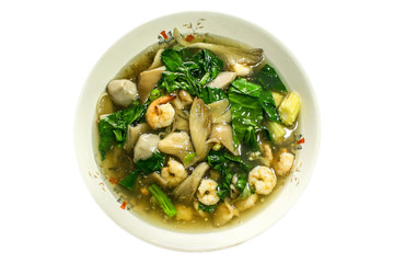 fried noodle seafood