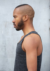 Portrait of an african american man