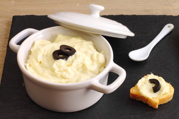 Brandade de morue, brandada de bacalao, cod brandade