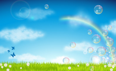 Fototapeta premium Magic Landscape